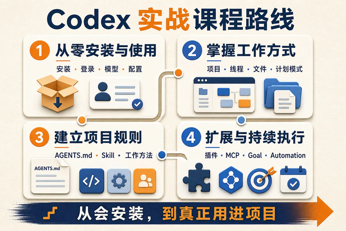 Codex 实战课程路线